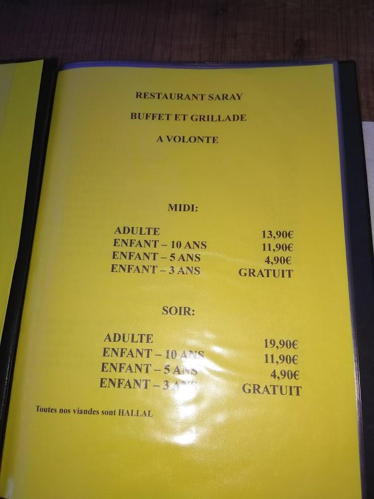 Saray Grill House - Menu Image 2